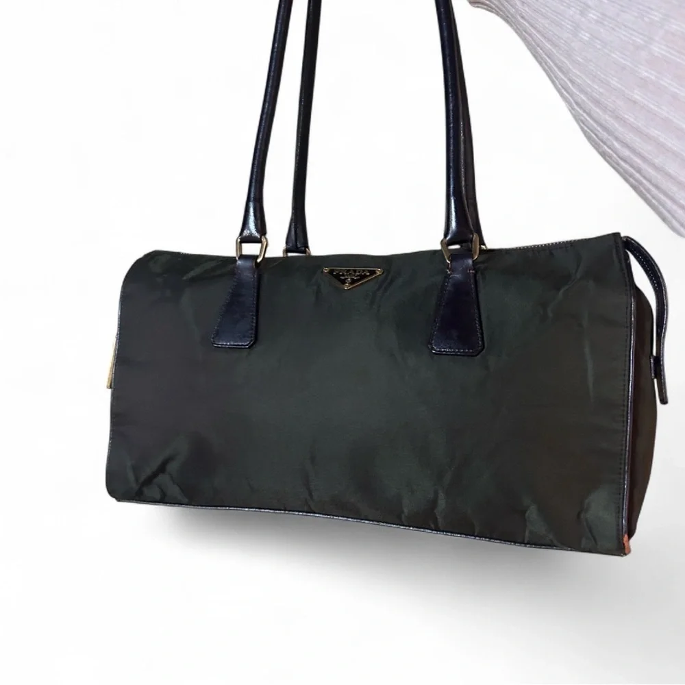 Prada Vintage Brown Women's Shoulder Handbag - Picture 11 of 16